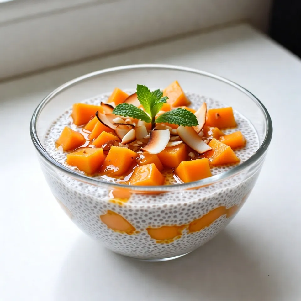 Mango Coconut Chia Pudding Easy and Delicious Treat