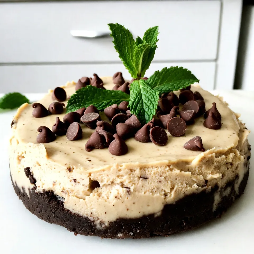 Mint Chocolate Chip Cheesecake Creamy Dessert Delight