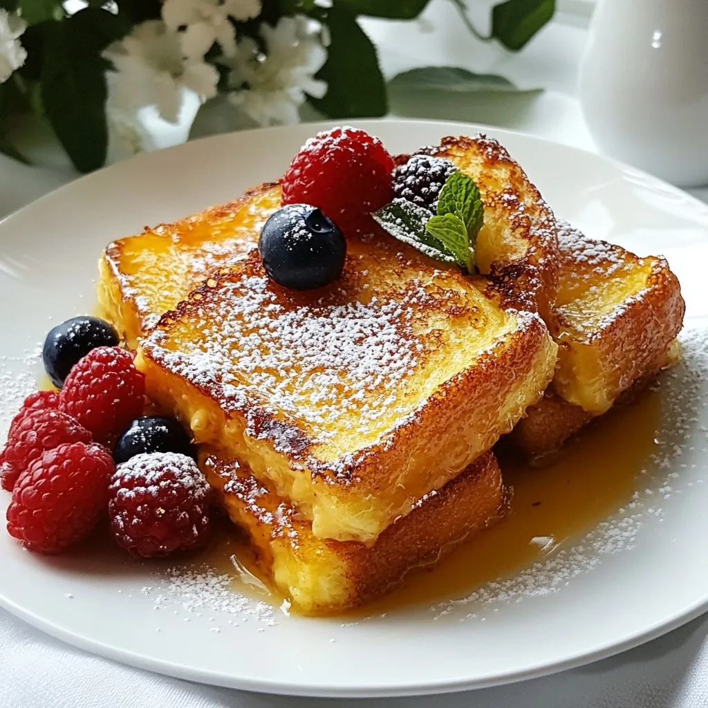 Overnight Crème Brûlée French Toast Delightful Recipe