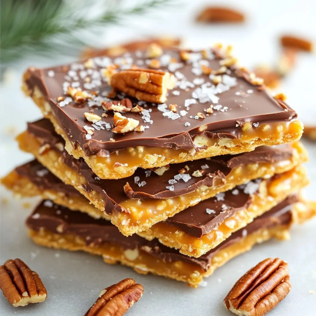 Christmas Crack Saltine Toffee Irresistible Holiday Treat