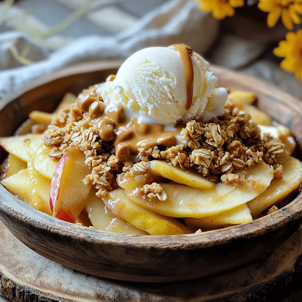 Slow Cooker Butterscotch Apple Crisp Delightful Treat