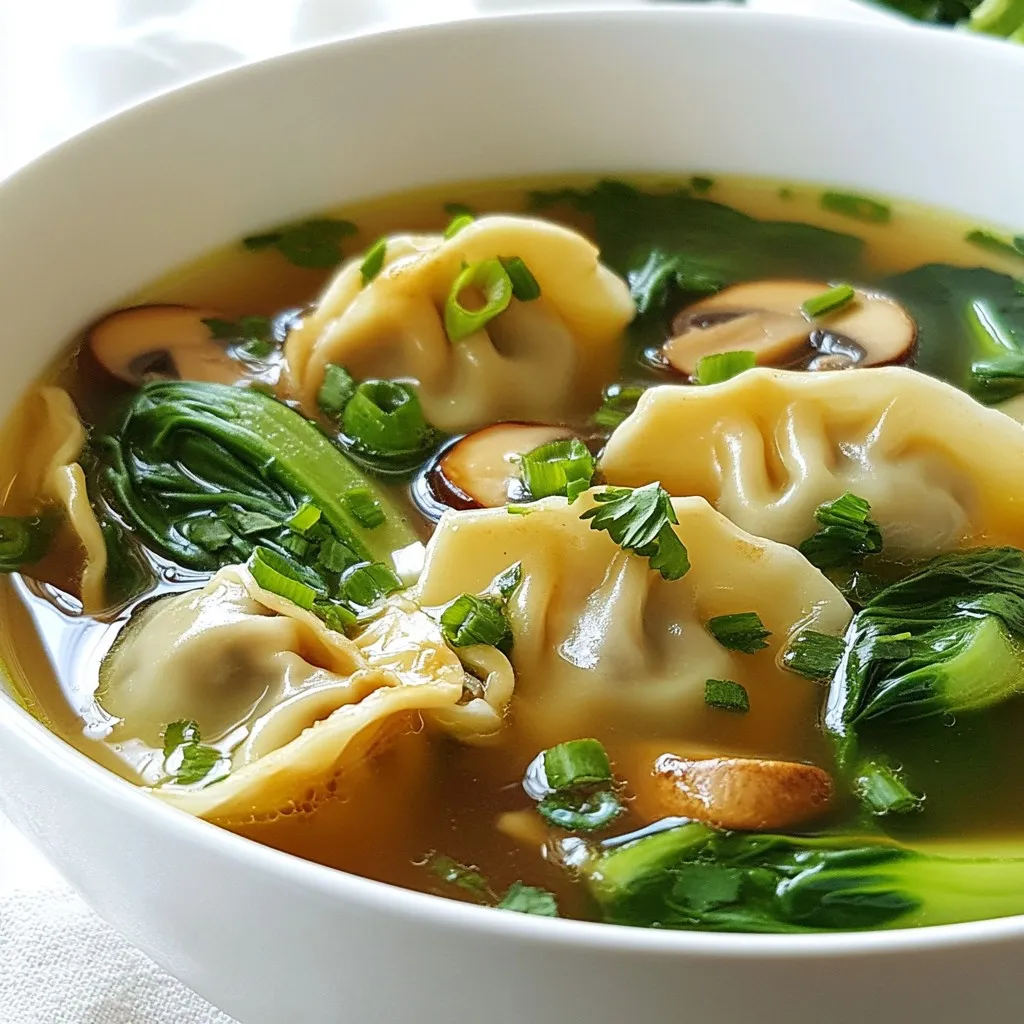 Quick Potsticker Soup Simple and Hearty Recipe