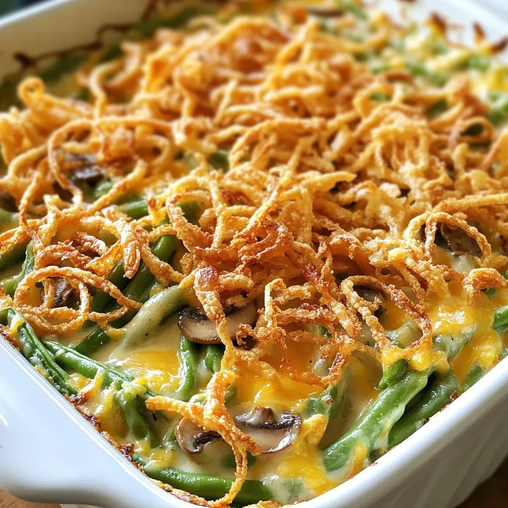 Classic Green Bean Casserole Simple Flavor Delight