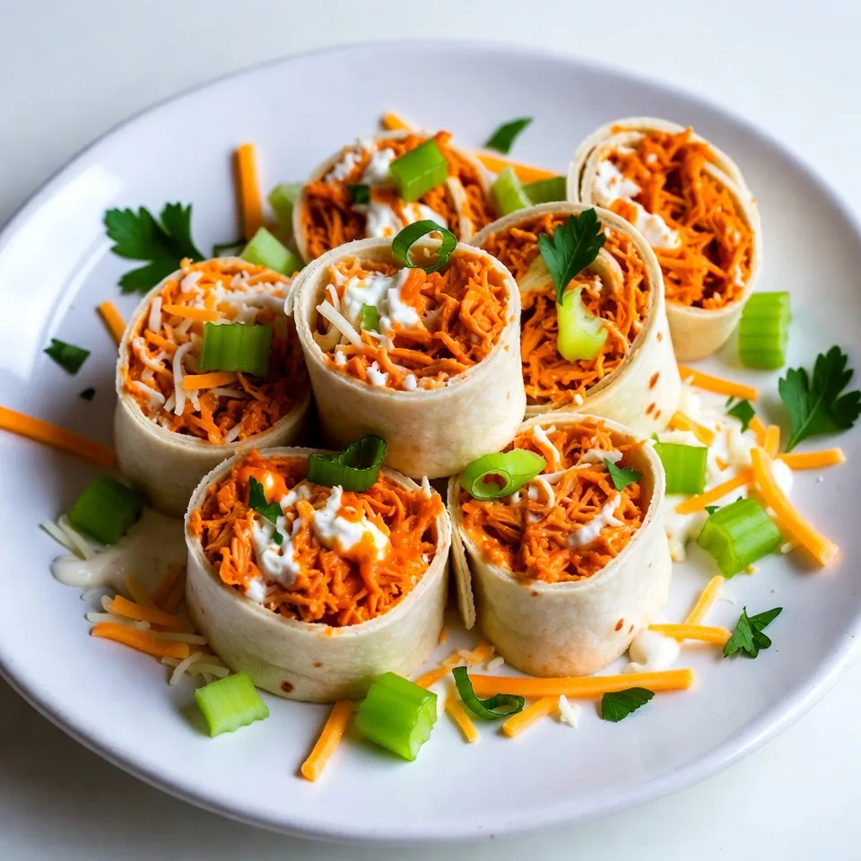 Buffalo Chicken Pinwheels Flavorful and Easy Snack