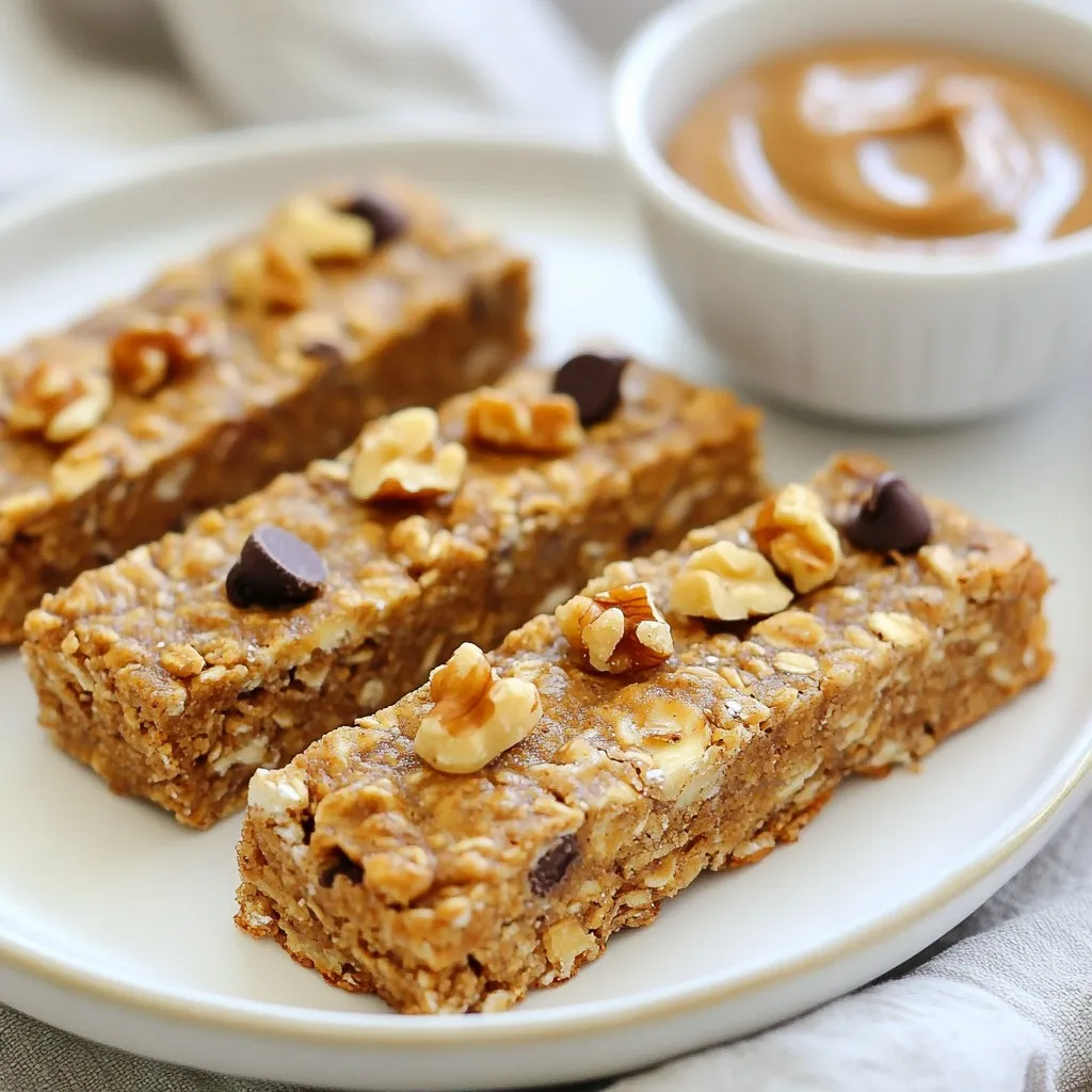Banana Oatmeal Energy Bars Simple and Tasty Snack