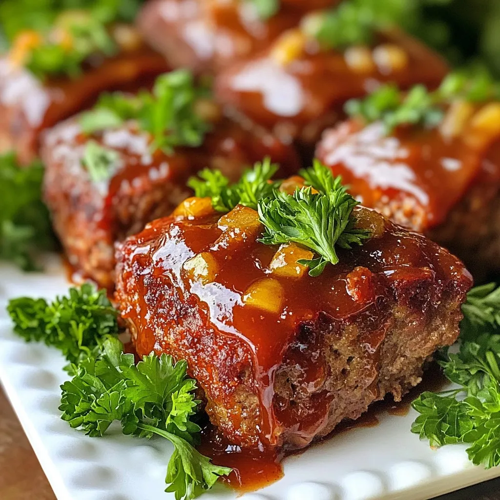 Mini Meatloaves Flavorful Dish for Easy Weeknight Meals