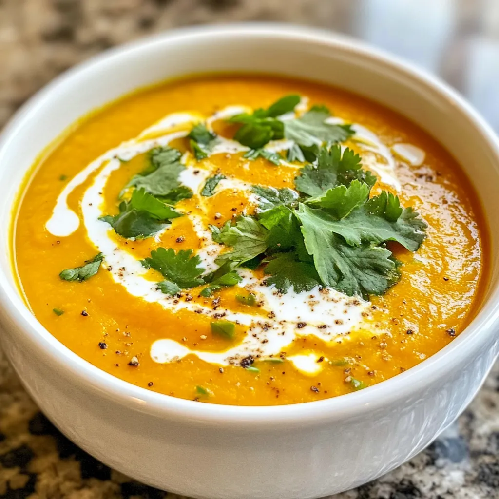 Pumpkin Sweet Potato Anti Inflammatory Soup Delight