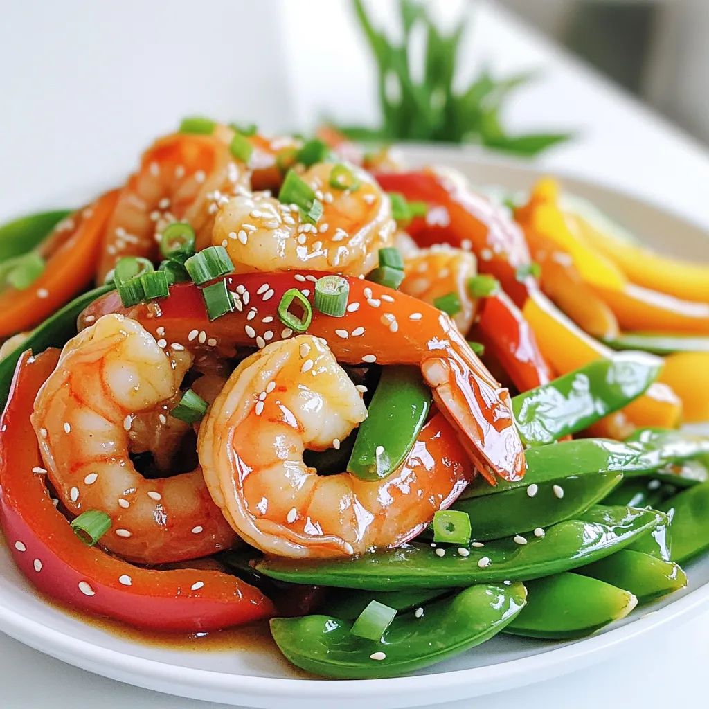 Honey Garlic Shrimp Stir-Fry Quick and Flavorful Meal