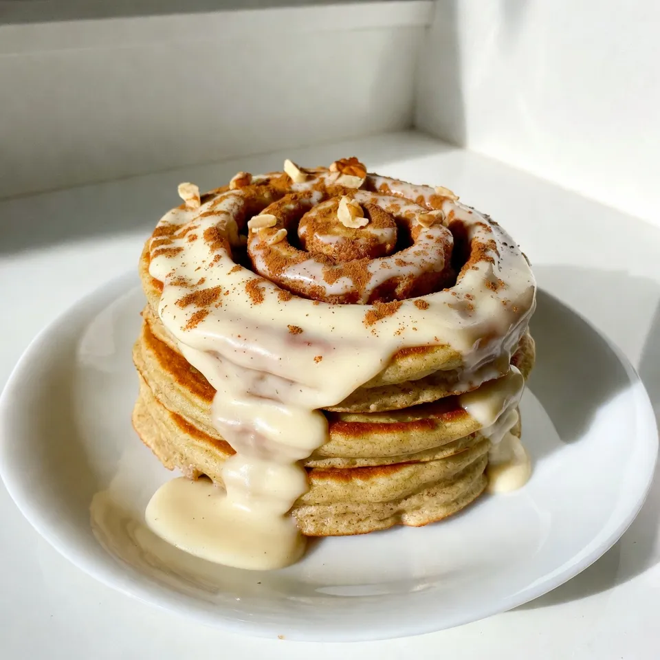 Cinnamon Roll Pancakes Soft and Flavorful Delight