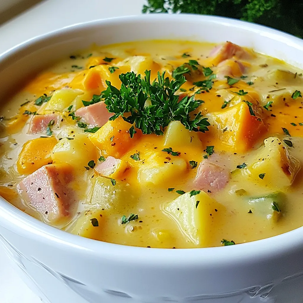 Ham &#038; Potato Soup Simple Comforting Recipe