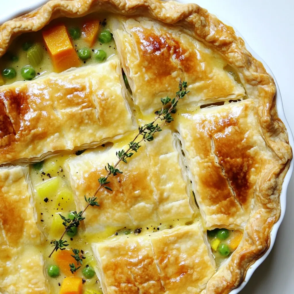 Winter Veggie Pot Pie Flavorful and Hearty Comfort Food