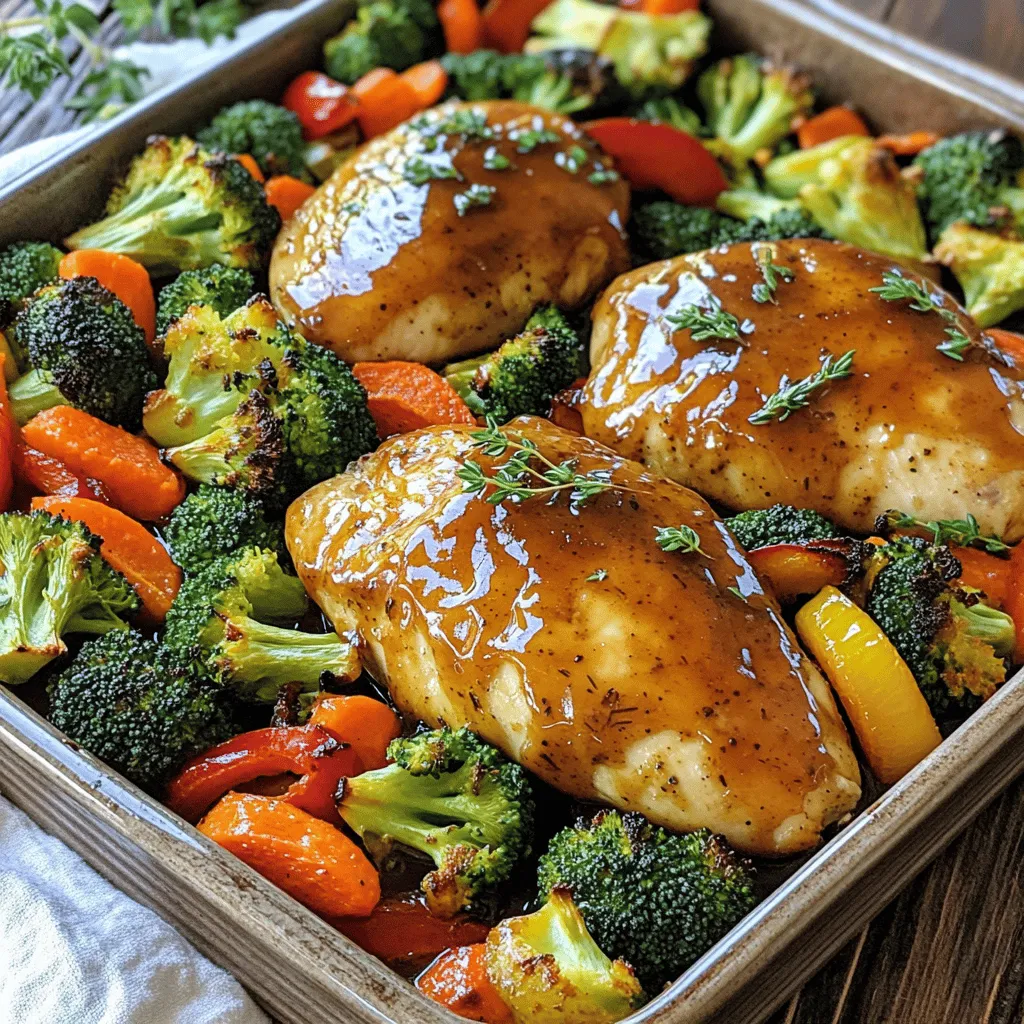 Maple Dijon Chicken and Veggies Tasty Baking Dish