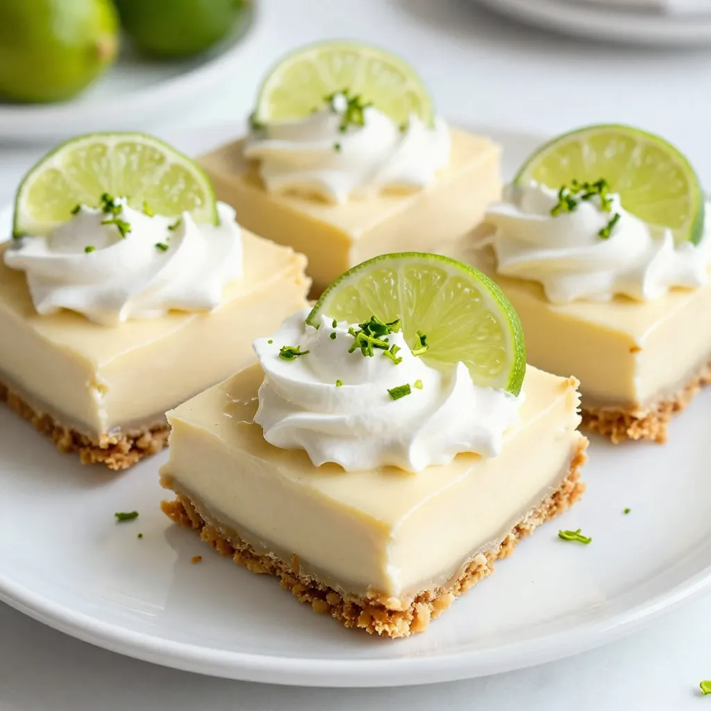 Key Lime Pie Bars Delightful and Easy Recipe