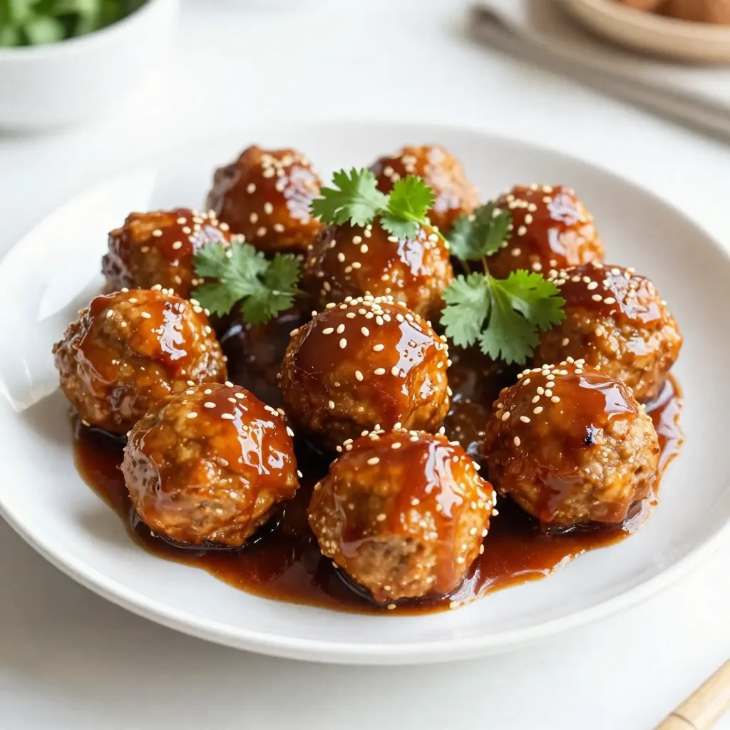 Savory Teriyaki Chicken Meatballs Easy Recipe Guide