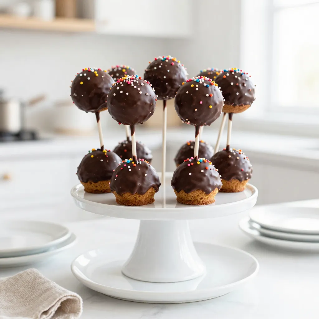 Gingerbread Cake Pops Delightful Holiday Treats