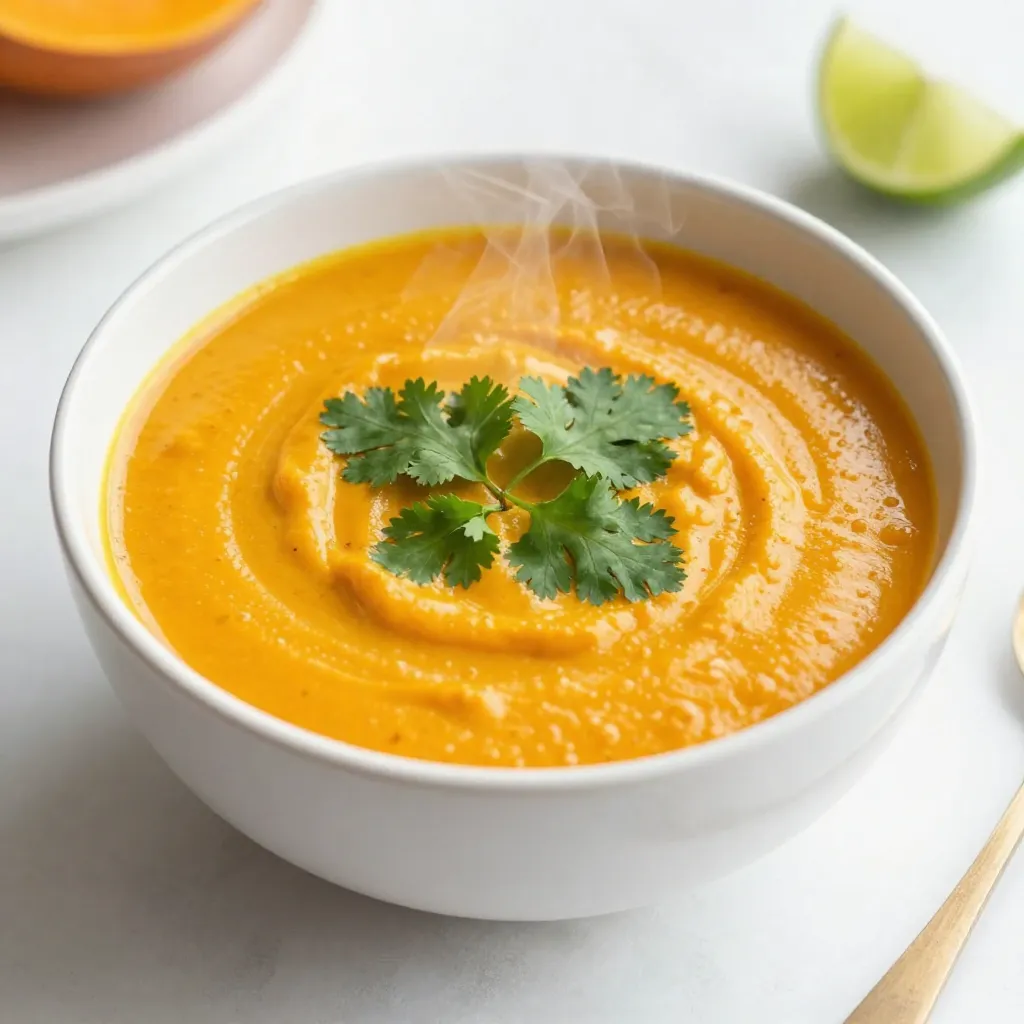 Coconut Curry Butternut Soup Flavorful and Cozy Meal