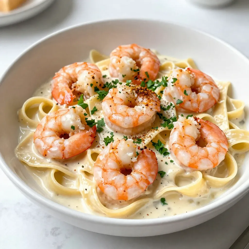 Cajun Shrimp Alfredo Simple and Creamy Recipe