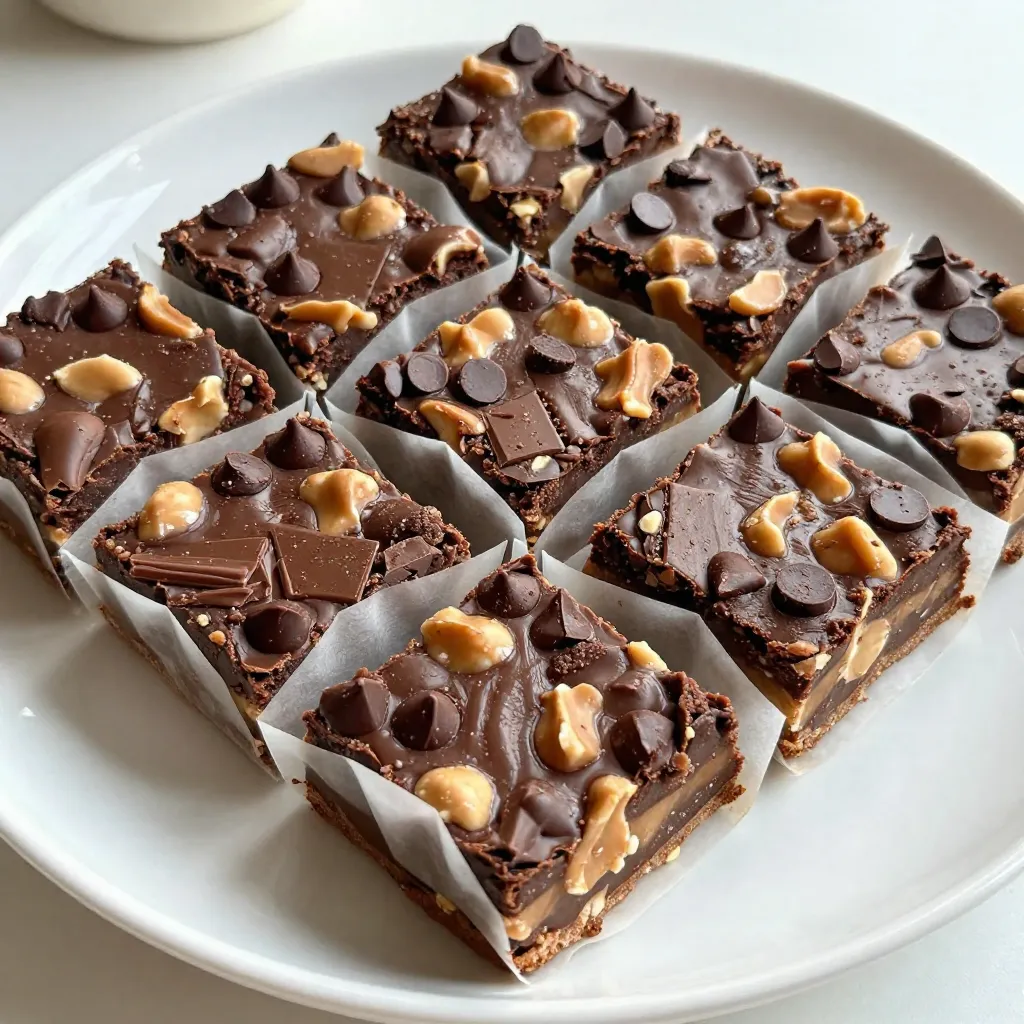 Chocolate Peanut Butter Energy Bars Quick Snack Recipe