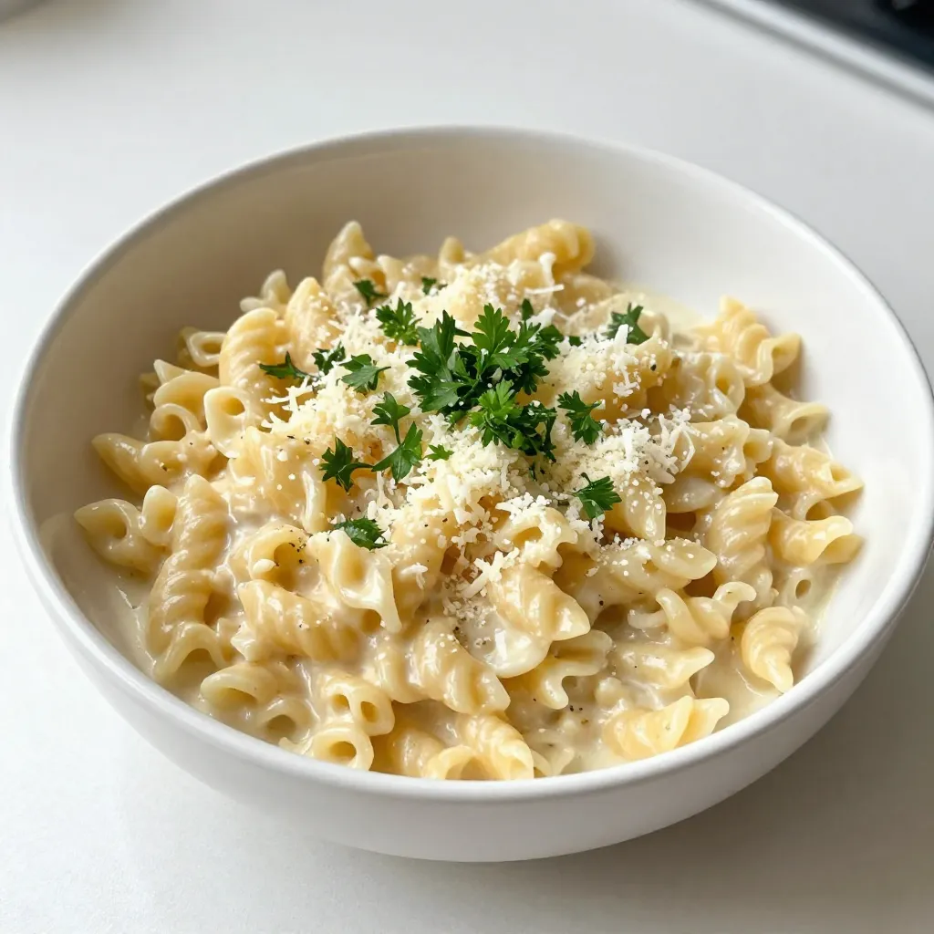 Creamy Garlic Parmesan Orzo Simple and Flavorful Meal