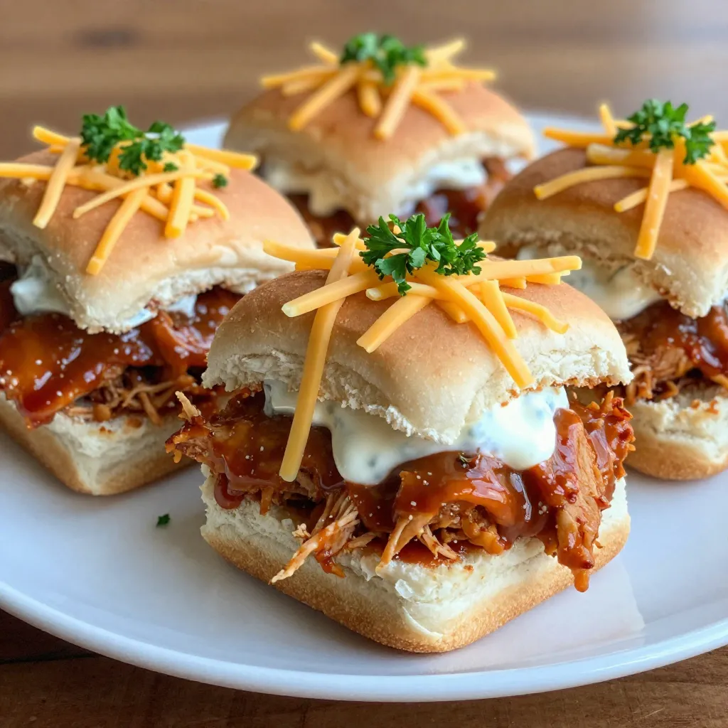 Buffalo Chicken Sliders Tasty and Easy Party Treat