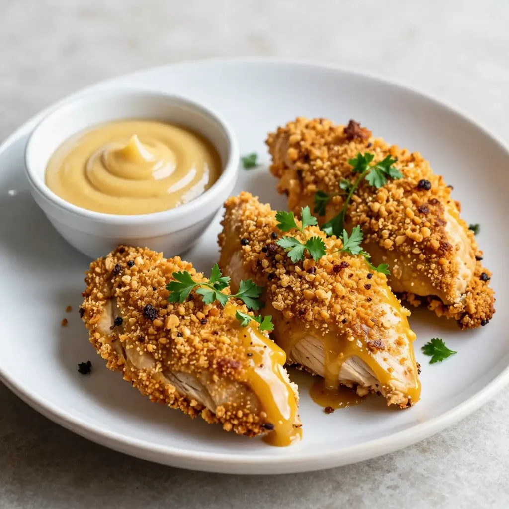 Honey Mustard Pretzel Chicken Crispy and Flavorful Dish