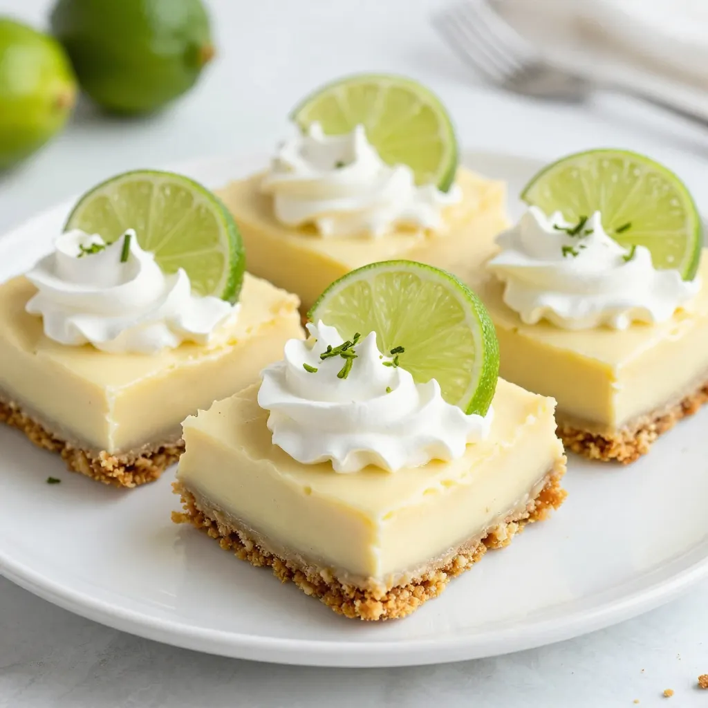 Key Lime Pie Bars Delightful Easy Dessert Recipe