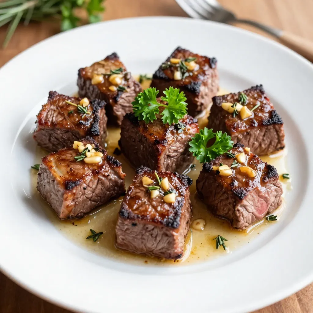 Garlic Butter Steak Bites Flavorful and Simple Meal