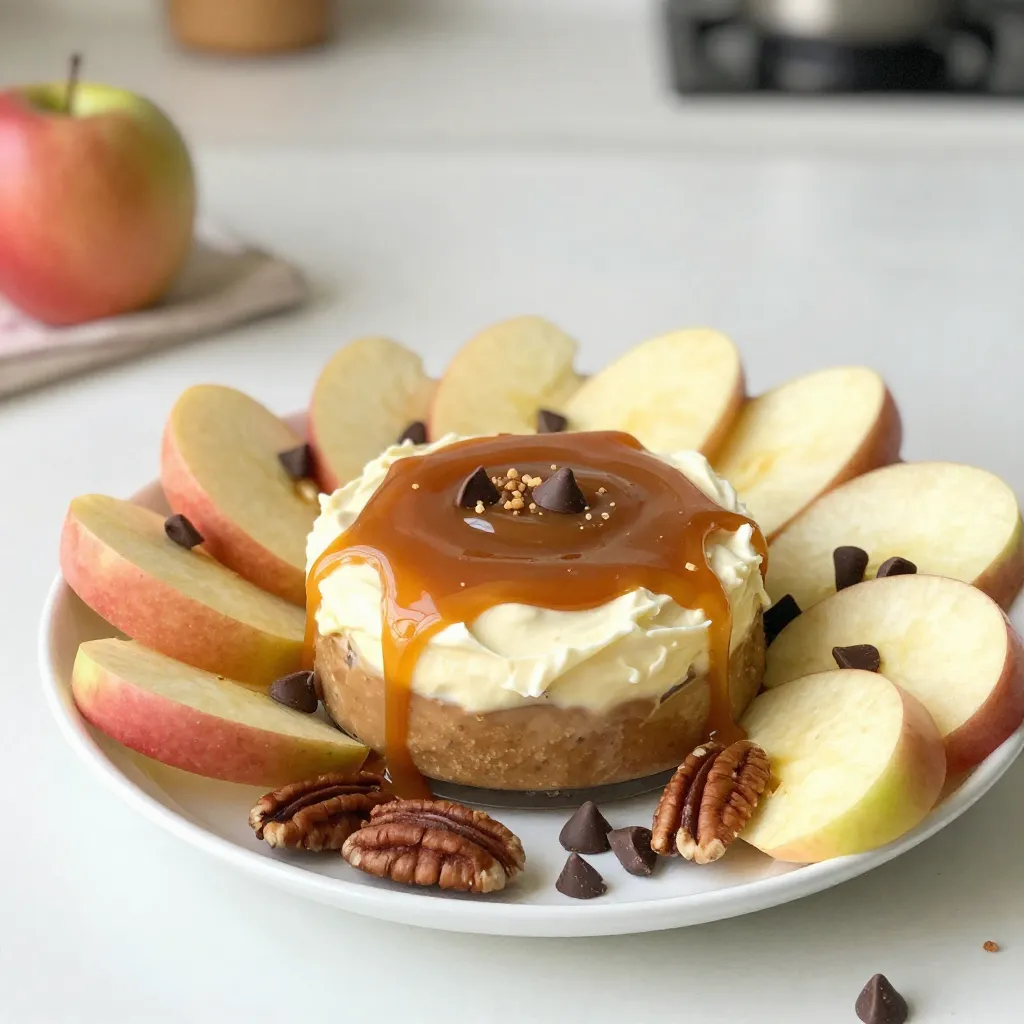 Salted Caramel Apple Dip Decadent and Easy Treat