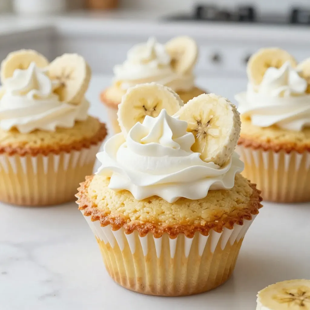 Banana Cream Pie Cupcakes Delicious and Easy Recipe