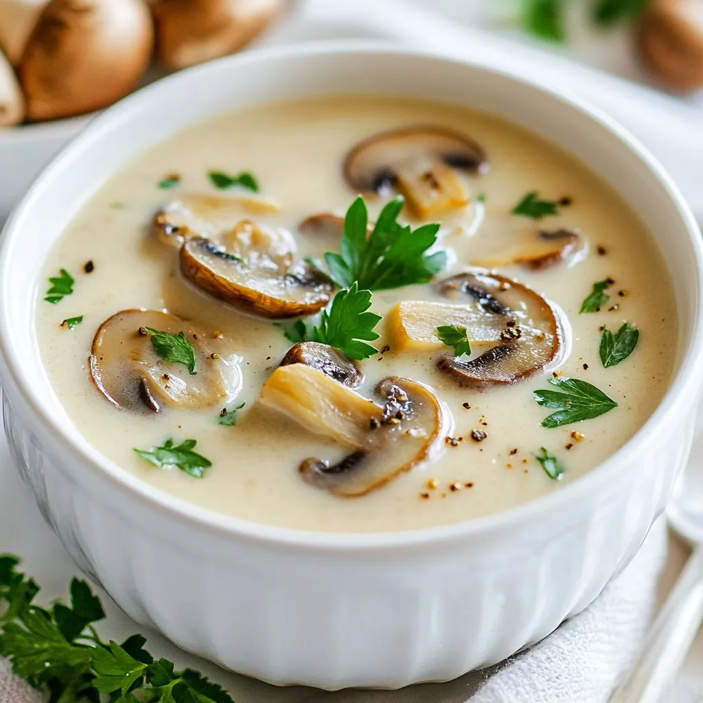Cream of Mushroom Soup Rich and Flavorful Recipe