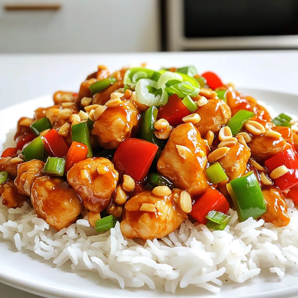 Better Than Takeout Kung Pao Chicken Simple Recipe