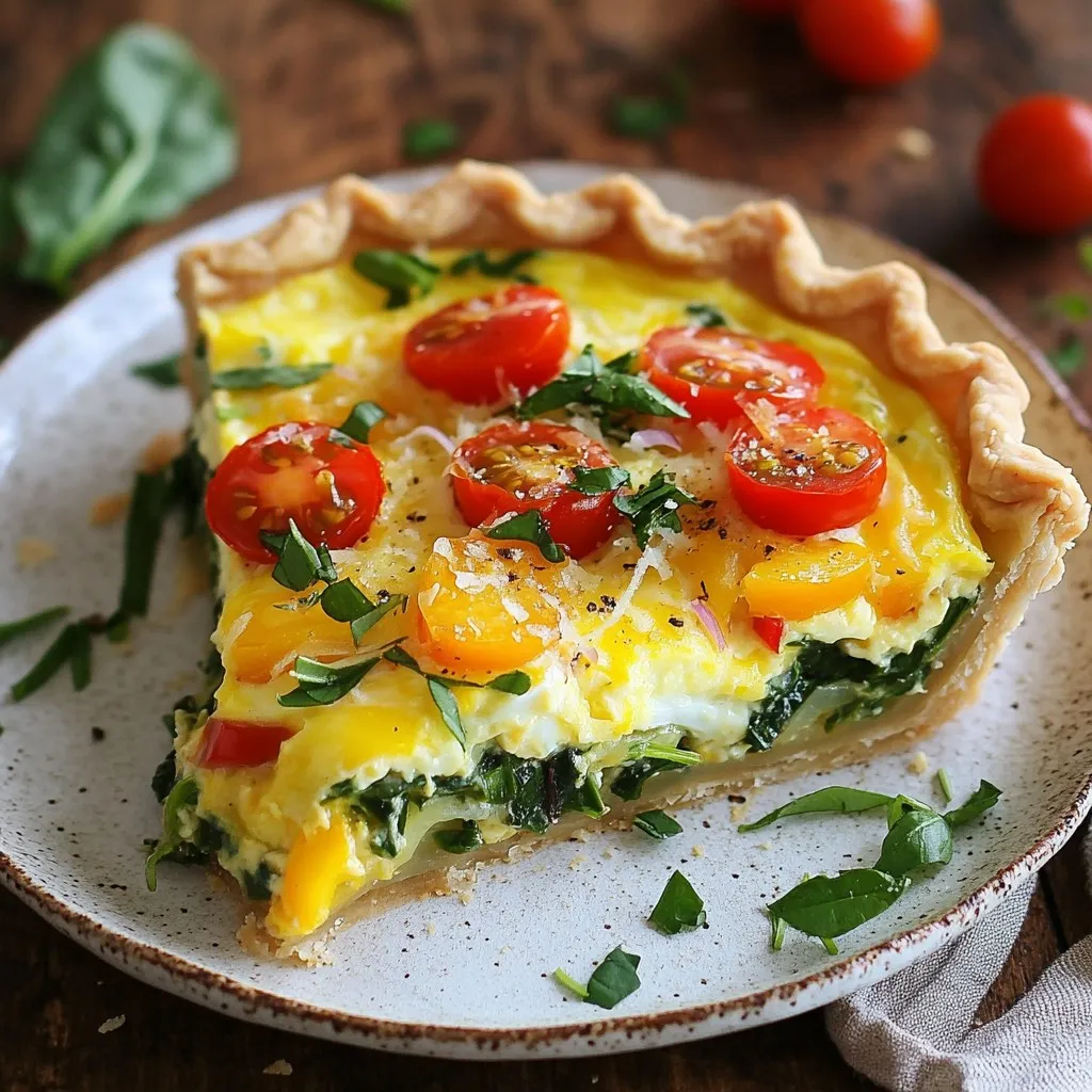 Easy Breakfast Quiche Simple and Tasty Recipe