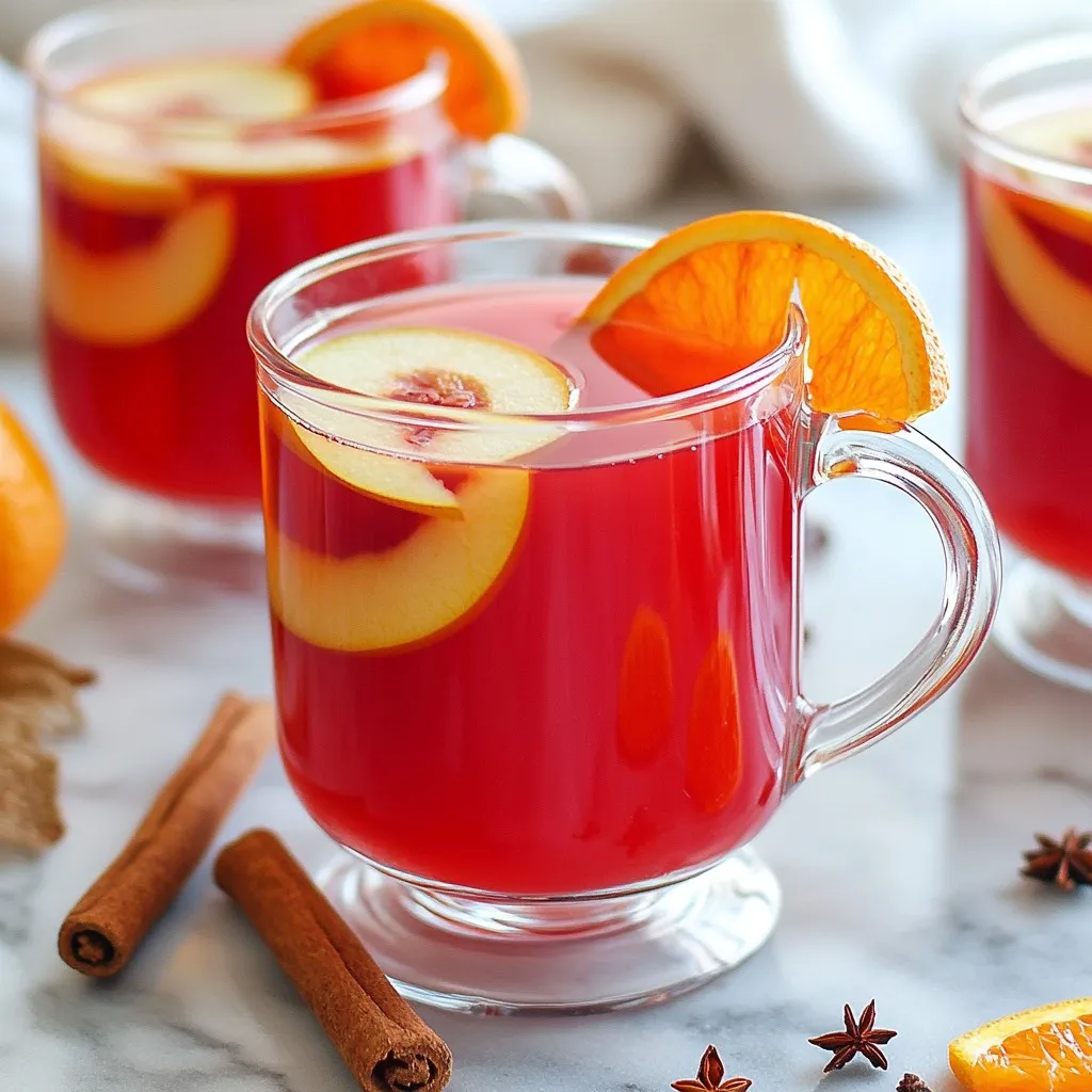 Autumn Hibiscus Cider Refreshing Fall Drink Recipe