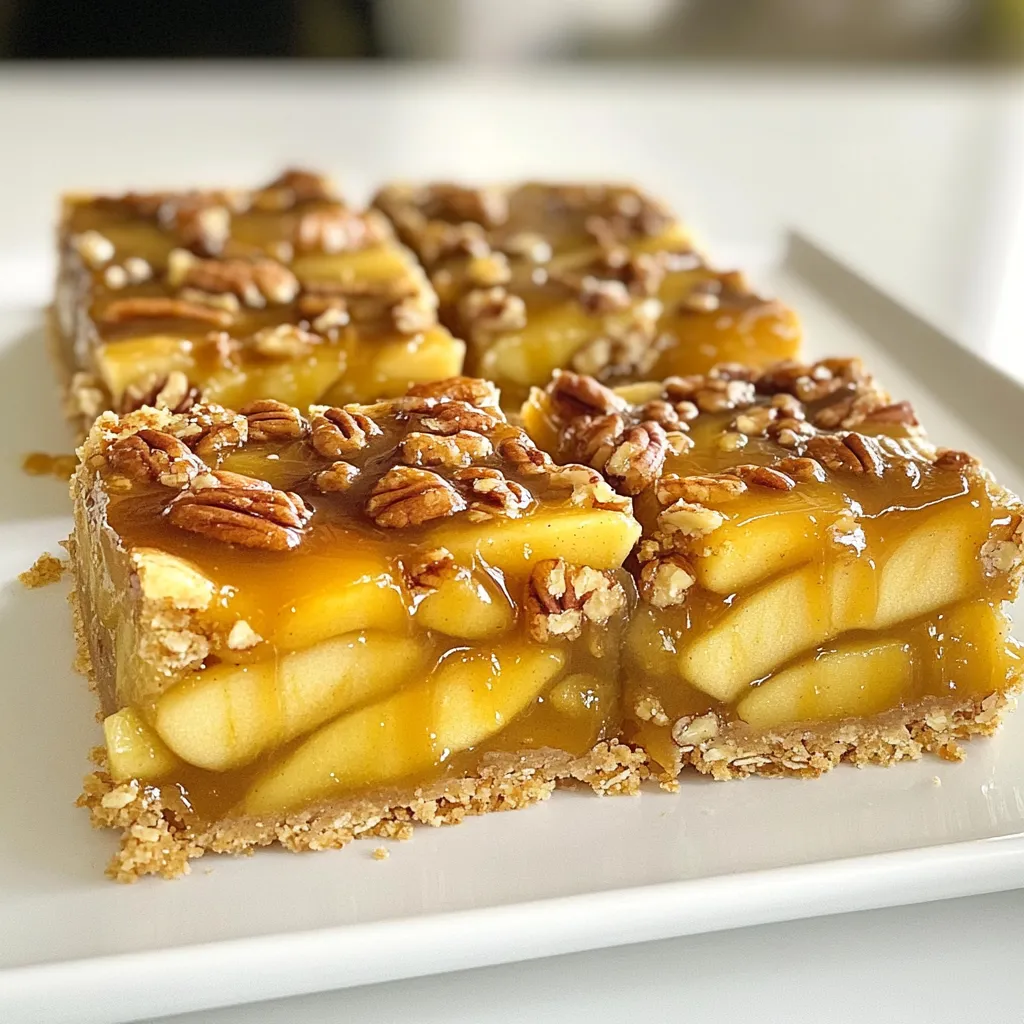 Caramel Apple Pie Bars Delightful Dessert Recipe