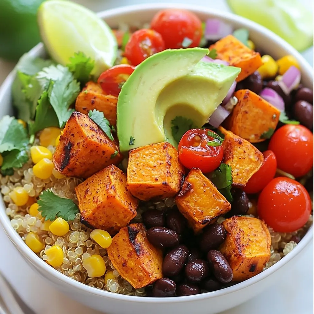Sweet Potato Taco Bowls Flavorful and Easy Meal Option
