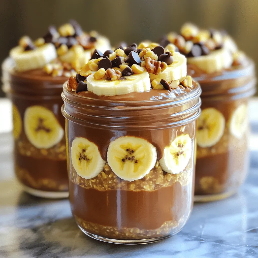 Chocolate Peanut Butter Overnight Oats Easy Recipe