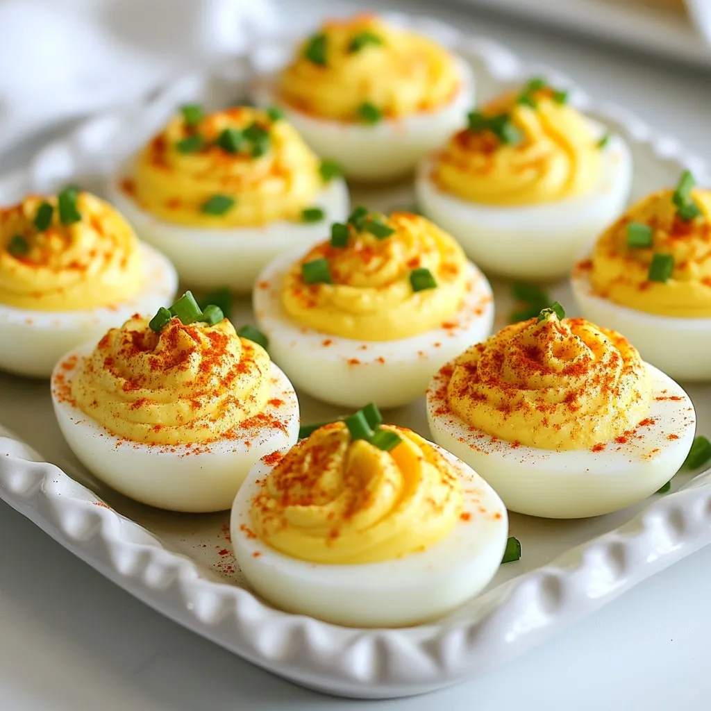 Classic Deviled Eggs Tasty and Simple Party Snack