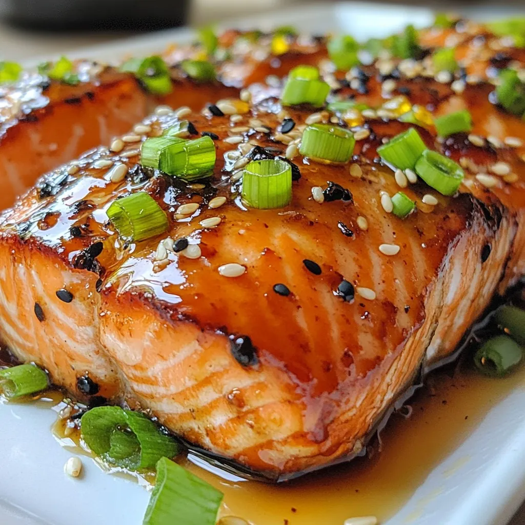 Honey Garlic Glazed Salmon Simple and Tasty Recipe
