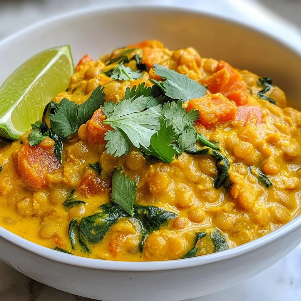 Vegan Coconut Lentil Curry Flavorful and Simple Recipe