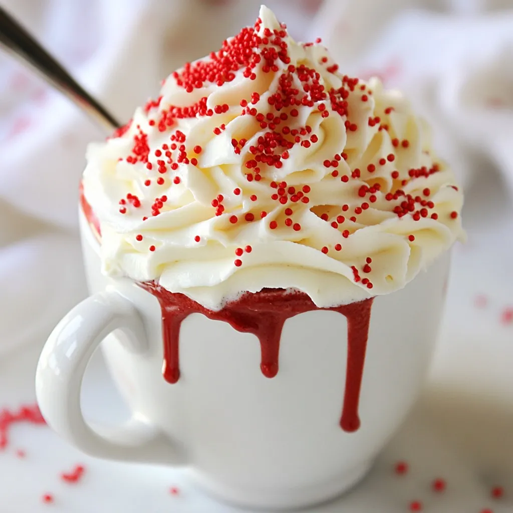 Red Velvet Hot Chocolate Cozy and Decadent Treat