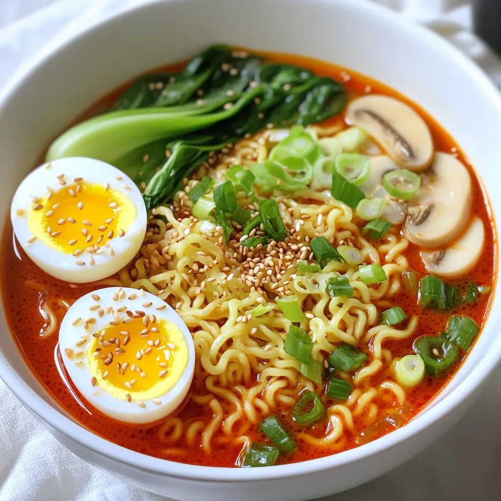Minute Garlic Chili Ramen Flavorful and Simple Meal