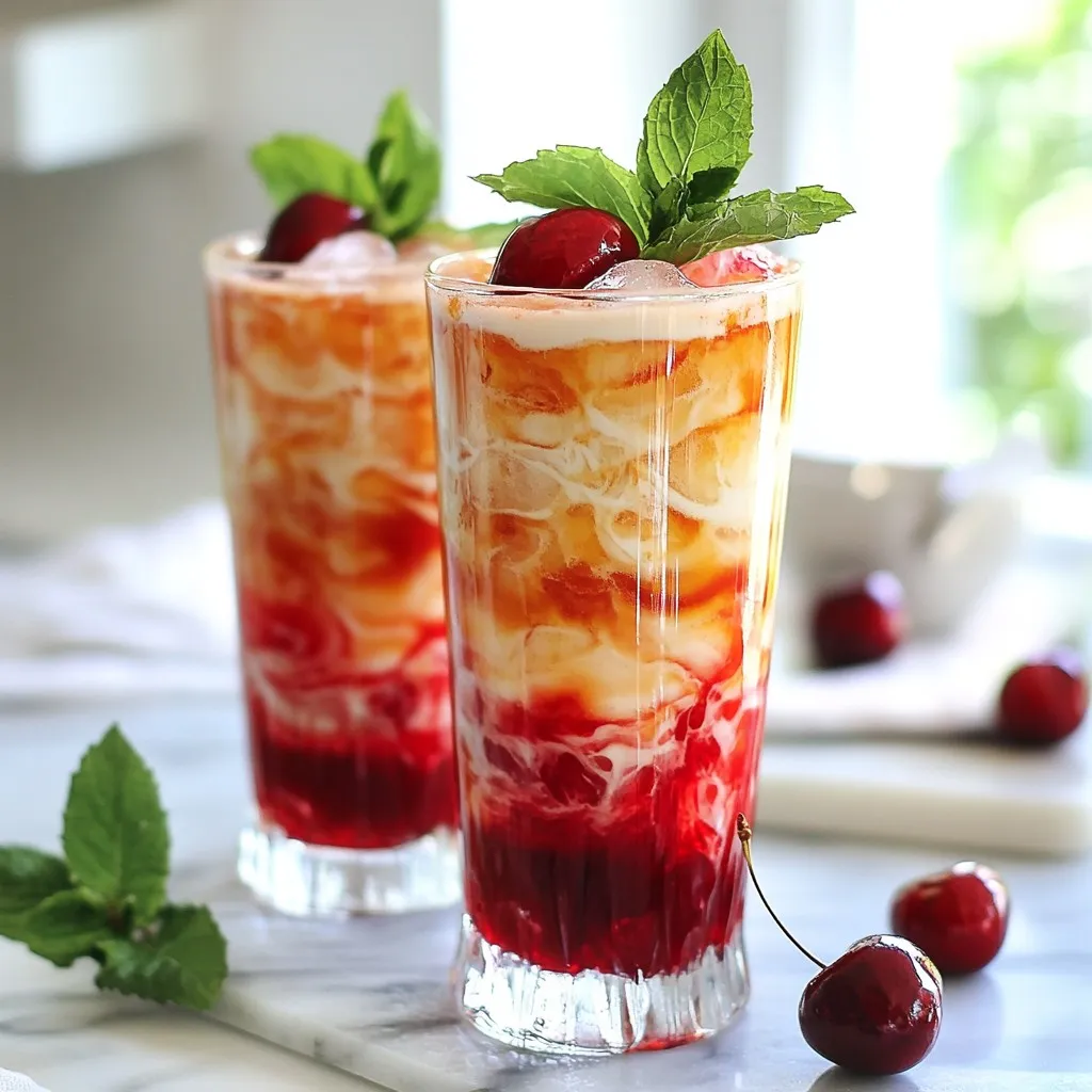 Iced Cherry Chai Refreshing and Simple Recipe