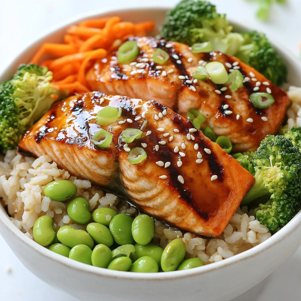 Teriyaki Salmon Bowls Flavorful and Healthy Meal Idea