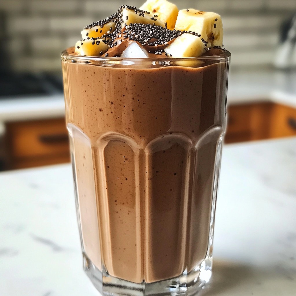 Chocolate Peanut Butter Protein Shake Healthy Boost