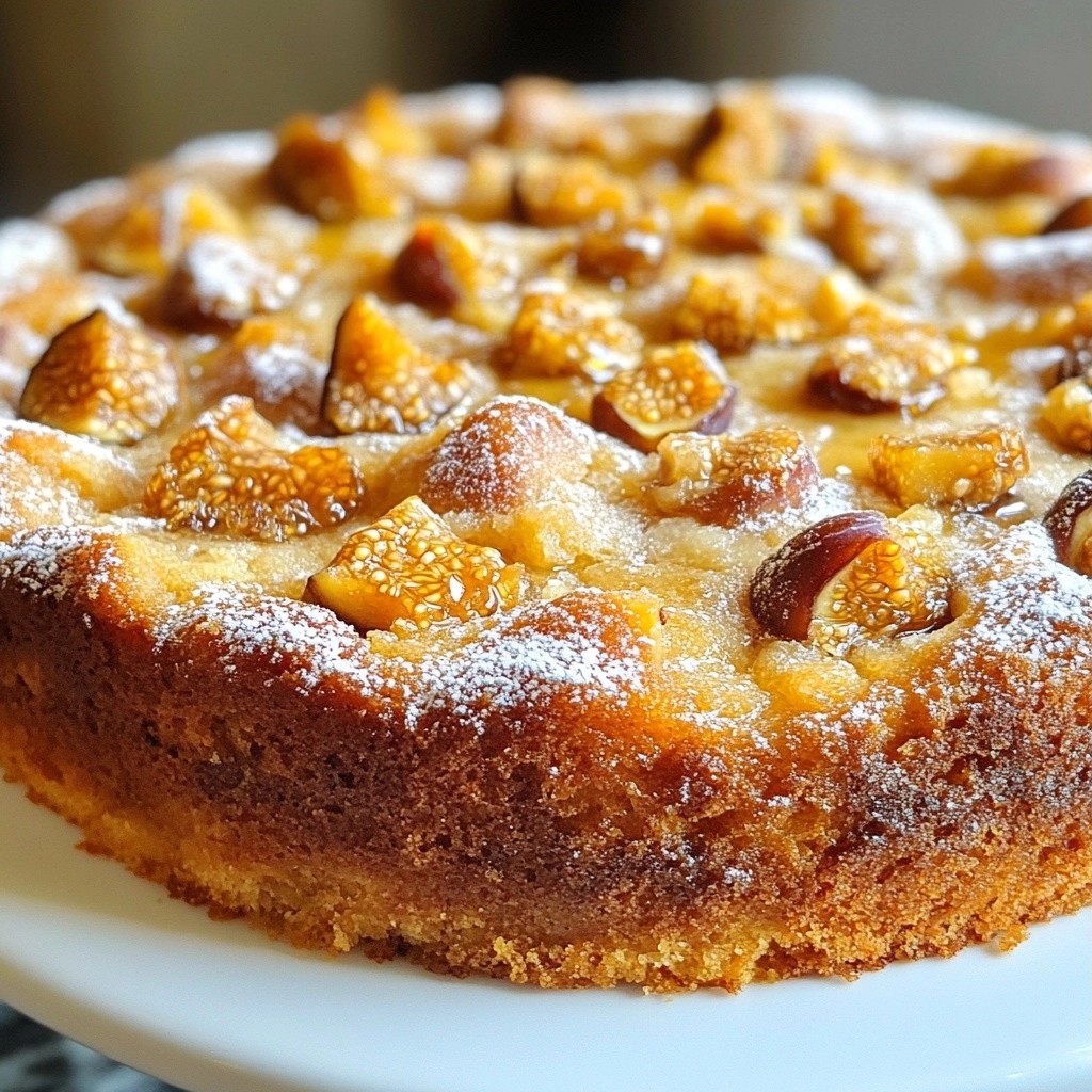 Moist Baking Fig and Honey Cake Easy Recipe Guide