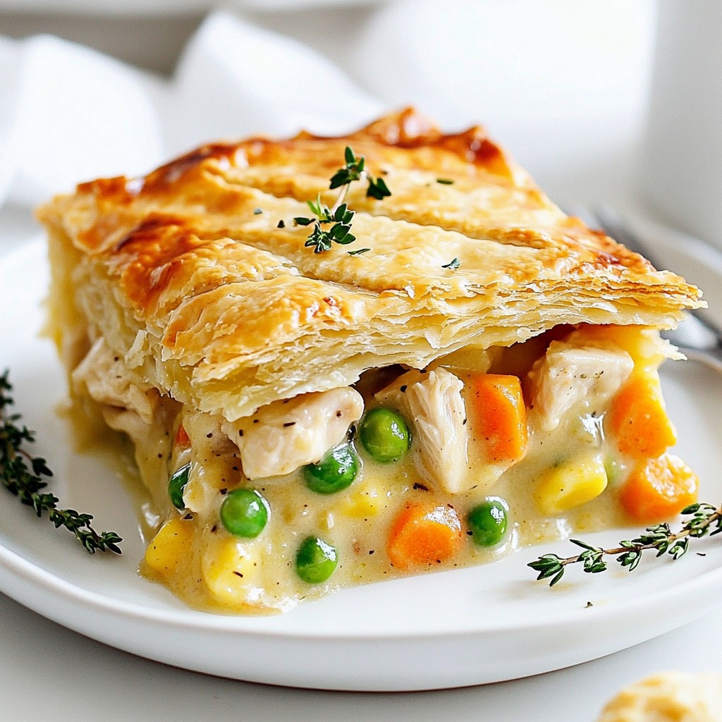 Classic Chicken Pot Pie Comforting and Hearty Recipe