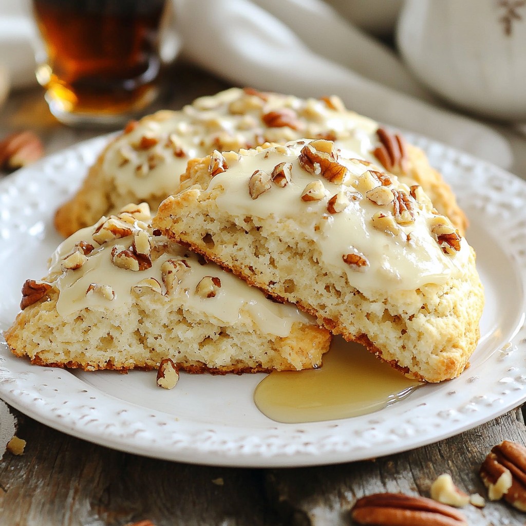 Maple Pecan Scones Tasty and Easy Baking Recipe