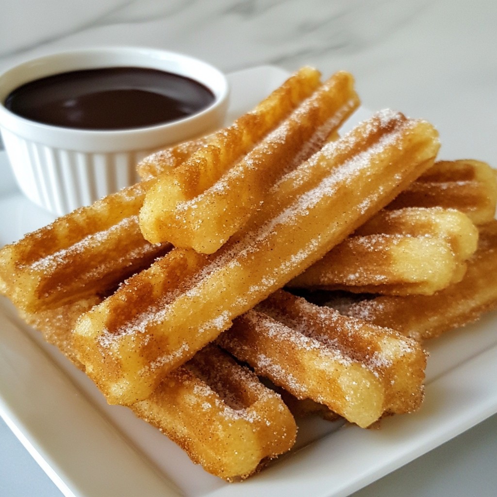 Churro Waffle Sticks Irresistible Sweet Treats Recipe