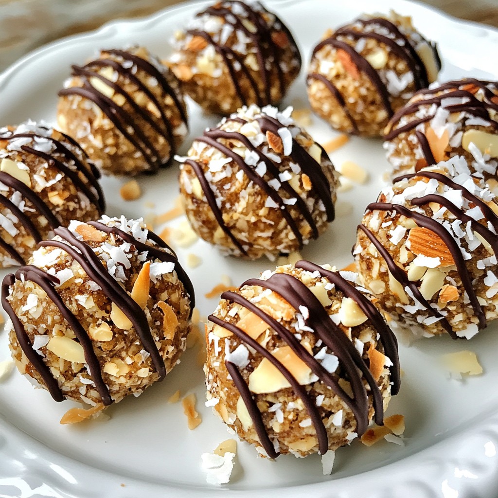 Almond Joy Energy Bites Tasty and Simple Snack