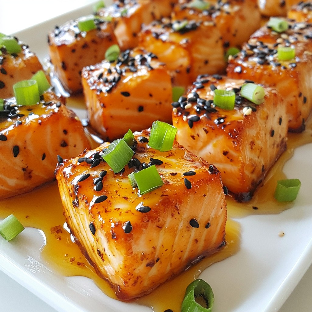 Maple Glazed Salmon Bites Delicious Bite-Sized Treats